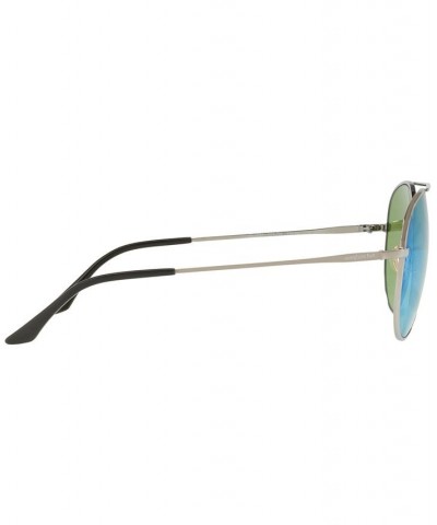 Sunglasses HU1001 59 GUNMETAL/GREEN MIRROR $14.85 Unisex