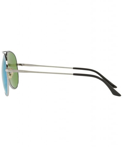 Sunglasses HU1001 59 GUNMETAL/GREEN MIRROR $14.85 Unisex