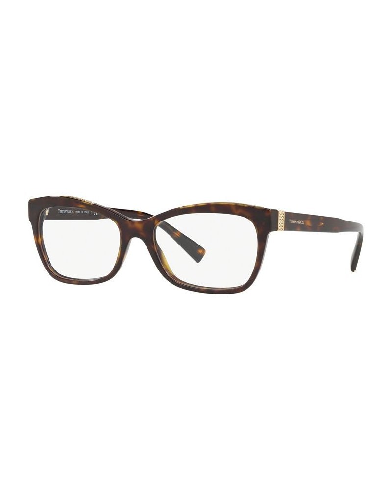 TF2167 Women's Rectangle Eyeglasses Havana $32.13 Womens