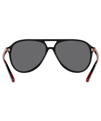 Men's Sunglasses PH4173 59 SHINY BLACK/GREY $23.38 Mens