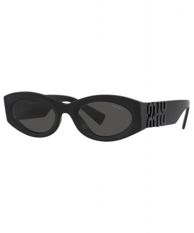 Women's Sunglasses Mu 11Ws 54 Matte Black $79.50 Womens