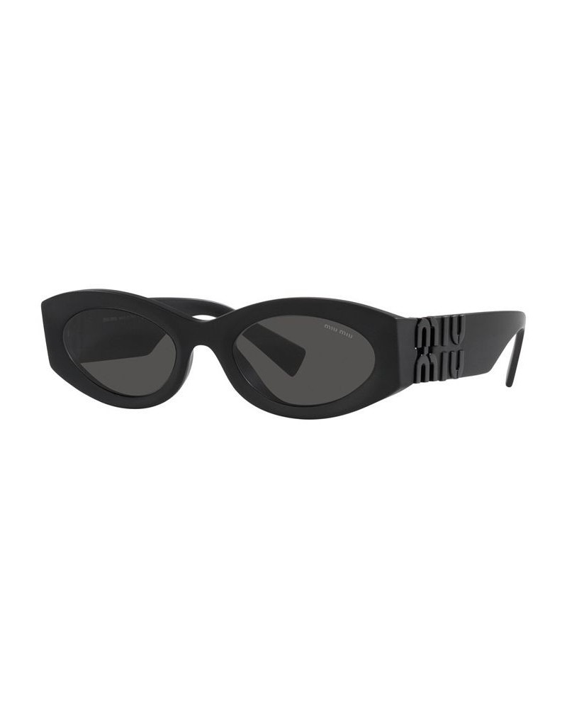 Women's Sunglasses Mu 11Ws 54 Matte Black $79.50 Womens