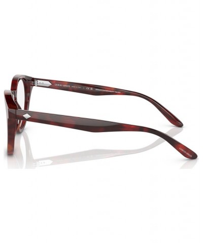 Men's Phantos Eyeglasses AR722750-O Striped Brown $52.65 Mens