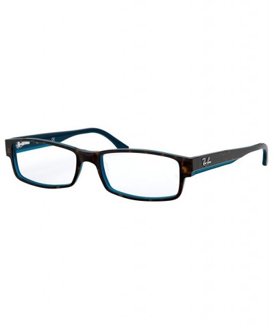 RX5114 Unisex Rectangle Eyeglasses Heather Black $46.48 Unisex