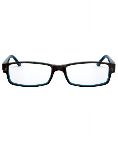 RX5114 Unisex Rectangle Eyeglasses Heather Black $46.48 Unisex