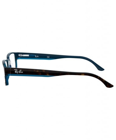 RX5114 Unisex Rectangle Eyeglasses Heather Black $46.48 Unisex