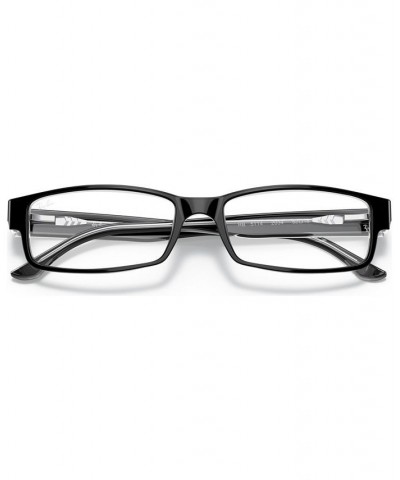 RX5114 Unisex Rectangle Eyeglasses Heather Black $46.48 Unisex