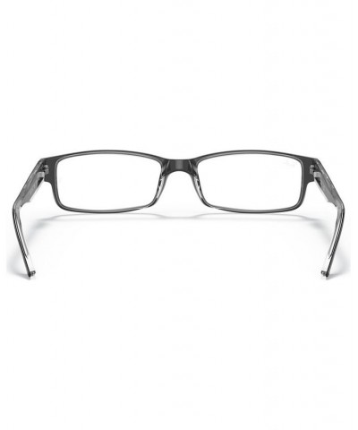 RX5114 Unisex Rectangle Eyeglasses Heather Black $46.48 Unisex