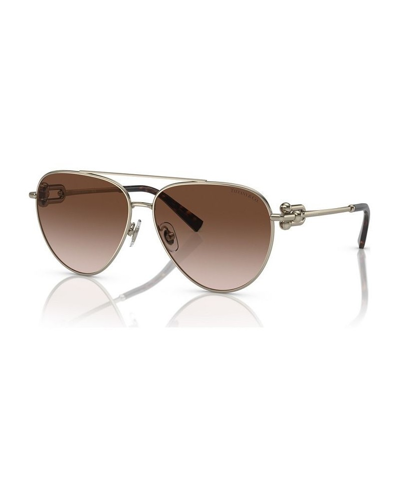 Women's Sunglasses TF3092 Silver-Tone $123.60 Womens