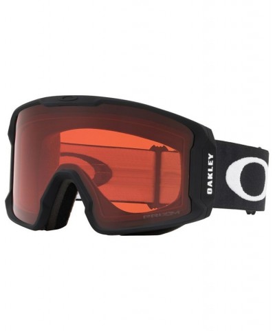 Men's Line Miner Snow Goggles OO7070 Black $30.39 Mens