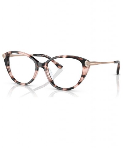 Women's Cat Eye Eyeglasses MK4098BU53-O Pink Tortoise $31.04 Womens