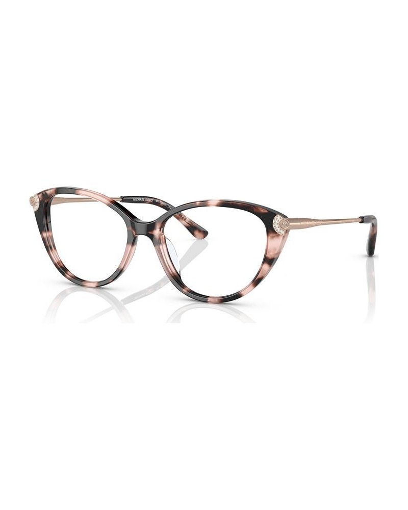 Women's Cat Eye Eyeglasses MK4098BU53-O Pink Tortoise $31.04 Womens