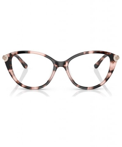 Women's Cat Eye Eyeglasses MK4098BU53-O Pink Tortoise $31.04 Womens