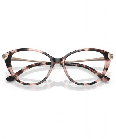 Women's Cat Eye Eyeglasses MK4098BU53-O Pink Tortoise $31.04 Womens