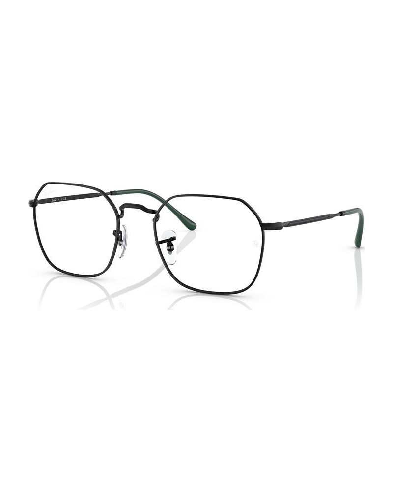 Unisex Irregular Eyeglasses RX3694V53-O Black $48.33 Unisex