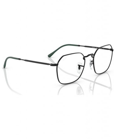 Unisex Irregular Eyeglasses RX3694V53-O Black $48.33 Unisex