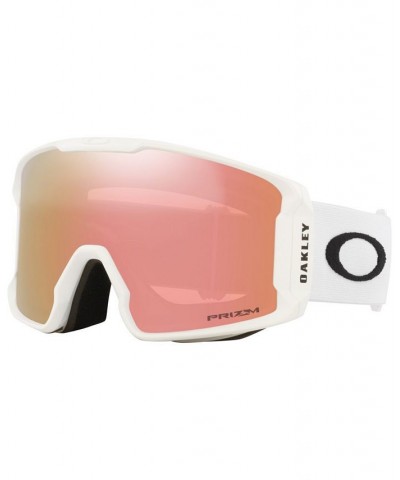 Unisex Line Miner L Snow Goggles OO7070-C5 Matte White $48.30 Unisex