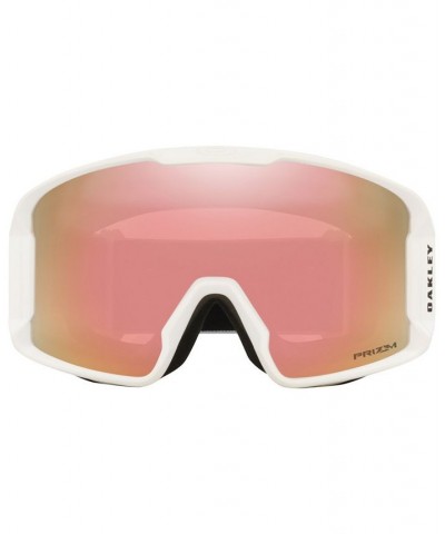 Unisex Line Miner L Snow Goggles OO7070-C5 Matte White $48.30 Unisex