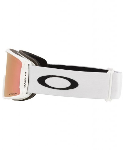 Unisex Line Miner L Snow Goggles OO7070-C5 Matte White $48.30 Unisex