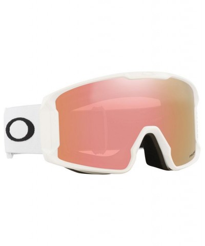 Unisex Line Miner L Snow Goggles OO7070-C5 Matte White $48.30 Unisex