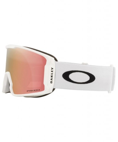 Unisex Line Miner L Snow Goggles OO7070-C5 Matte White $48.30 Unisex