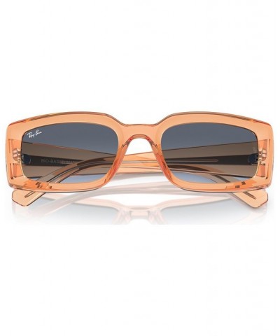 Unisex Low Bridge Fit Sunglasses Kiliane Bio-Based Transparent Yellow $43.16 Unisex