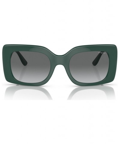 Women's Sunglasses VO5481S Full Dark Green $23.78 Womens