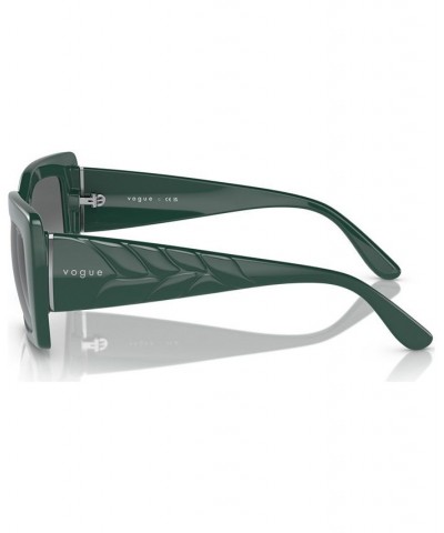 Women's Sunglasses VO5481S Full Dark Green $23.78 Womens