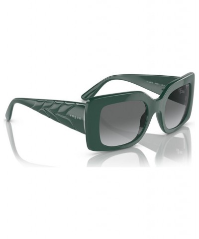 Women's Sunglasses VO5481S Full Dark Green $23.78 Womens