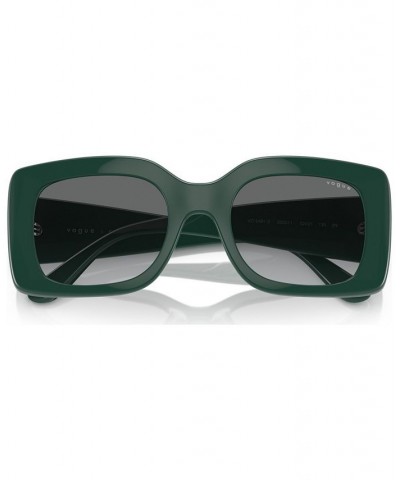 Women's Sunglasses VO5481S Full Dark Green $23.78 Womens