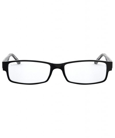 RX5114 Unisex Rectangle Eyeglasses Black $18.26 Unisex