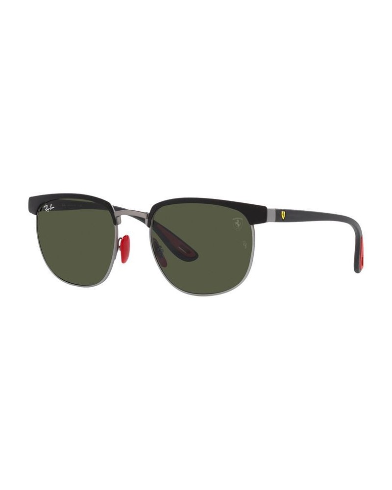 RB3698M Scuderia Ferrari Collection 53 Unisex Sunglasses Black on Gunmetal $32.20 Unisex