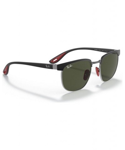 RB3698M Scuderia Ferrari Collection 53 Unisex Sunglasses Black on Gunmetal $32.20 Unisex