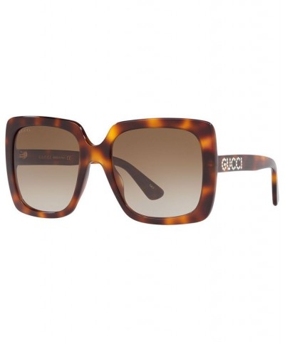 Sunglasses GG0418S 54 TORTOISE / BROWN GRADIENT $60.50 Unisex