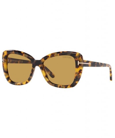 Women's Sunglasses FT1008 Brown $98.90 Womens