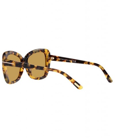 Women's Sunglasses FT1008 Brown $98.90 Womens