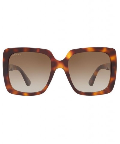 Sunglasses GG0418S 54 TORTOISE / BROWN GRADIENT $60.50 Unisex