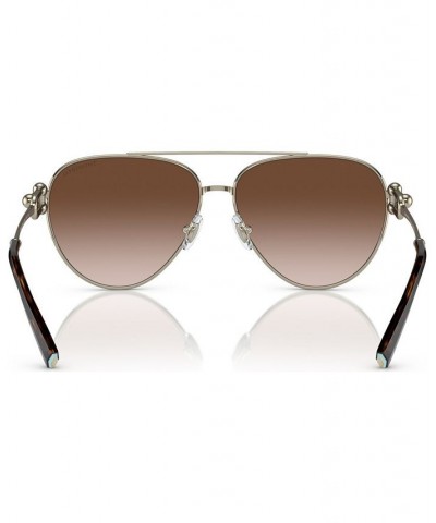 Women's Sunglasses TF3092 Silver-Tone $123.60 Womens