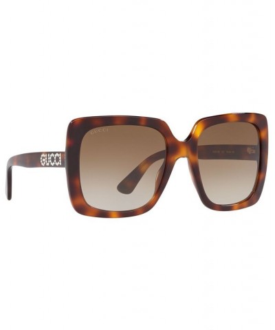 Sunglasses GG0418S 54 TORTOISE / BROWN GRADIENT $60.50 Unisex