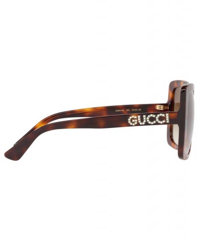 Sunglasses GG0418S 54 TORTOISE / BROWN GRADIENT $60.50 Unisex