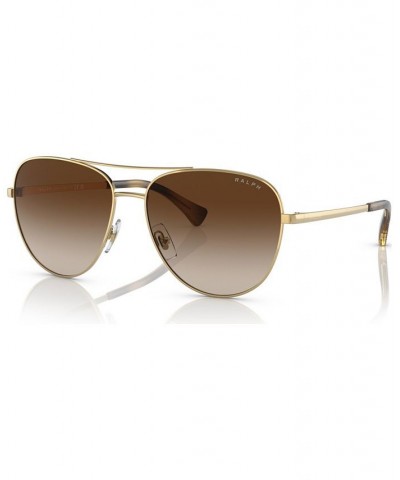 Women's Sunglasses RA413960-Y Shiny Gold-Tone $21.85 Womens