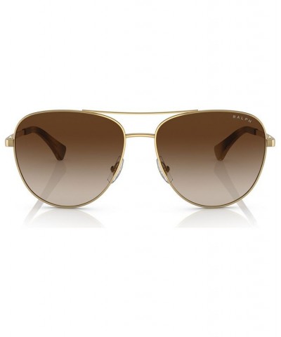 Women's Sunglasses RA413960-Y Shiny Gold-Tone $21.85 Womens