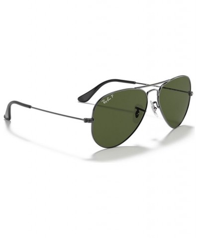 Polarized Sunglasses RB3025 AVIATOR CLASSIC GOLD/GREEN POLAR $31.95 Unisex