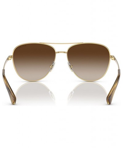 Women's Sunglasses RA413960-Y Shiny Gold-Tone $21.85 Womens