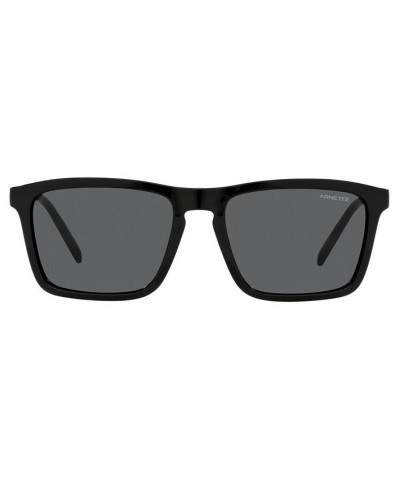 Men's Sunglasses AN4283 56 BLACK/DARK GREY $9.84 Mens