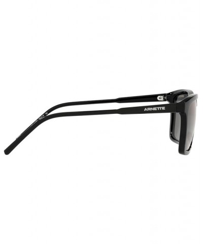 Men's Sunglasses AN4283 56 BLACK/DARK GREY $9.84 Mens