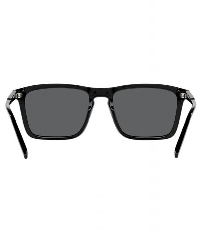 Men's Sunglasses AN4283 56 BLACK/DARK GREY $9.84 Mens