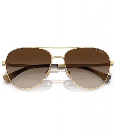 Women's Sunglasses RA413960-Y Shiny Gold-Tone $21.85 Womens