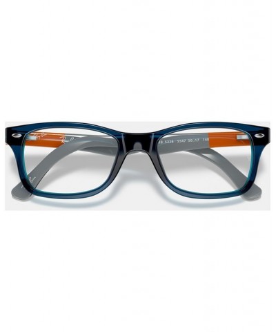 RX5228 Unisex Square Eyeglasses Blue $19.10 Unisex