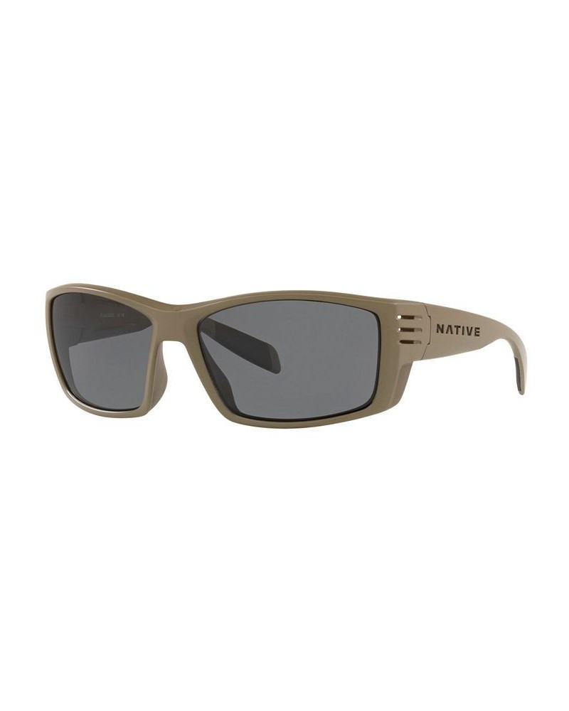 Native Men's Polarized Sunglasses XD9019 61 DESERT TAN/GREY $15.34 Mens